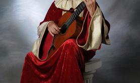 Le Guitariste Vénitien  - Guitariste classique en costume vénitien