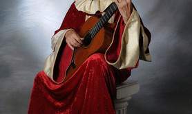 Le Guitariste Vénitien  - Guitariste classique en costume vénitien