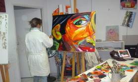 L'ATELIER PEINDRE UN MONDE - Cours de Peinture pour adultes et enfants à partir de 3 ans