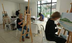 Brigitte - Atelier pour adultes peinture et dessin