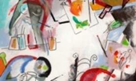 Jaune comme le Bleu du Ciel - Atelier peinture/dessin/volume