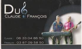 Duo Claude&François - Bals, Thé dansant, Anniversaire Mariage
