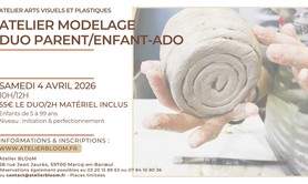 ATELIER WEEK-END DUO PARENT/ENFANT !