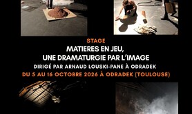 Matières en jeu, une dramaturgie par l’image