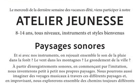 Atelier Jeunesse FMIL 2026