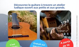 Atelier guitare par l’association La Clé des chants