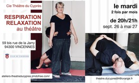 Cie Théâtre du Cyprès - Atelier respiration et relaxation