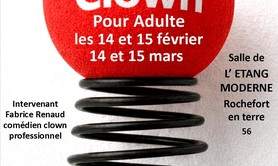 Stage clown adulte