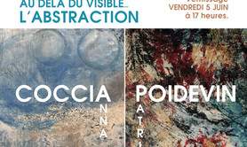 Duo abstrait à la Galerie Victor Hugo