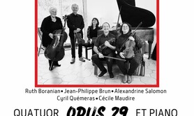 Concert quatuor opus 29 
