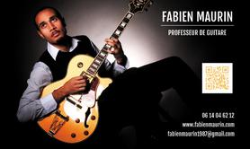 Fabien MAURIN - Professeur de guitare expérimenté