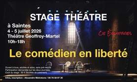 Stage théâtre « Le comédien en liberté »