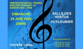 Concert de l'Ensemble Vocal et Instrumental InCanto