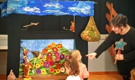 Spectacle de marionnettes à fils petite enfance