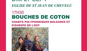 BOUCHES DE COTON POLYPHONIES BULGARES ET D'EUROPE DE L'EST