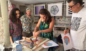 stage de sérigraphie artisanale en Croatie - Eté 2026 