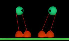 La Compagnie Imaginaire - Zboing, spectacle de marionnettes en lumière noire