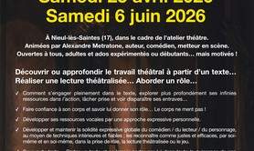 Journées-stages de découverte et d'exploration théâtrales