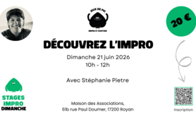 Découvrez l'impro ! 