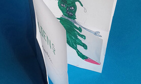 Aliens, un mini-livre méli-mélo