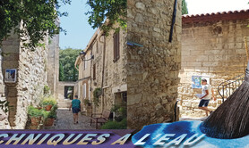 Peinture à l'eau d'après nature en Avignon
