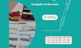Du papier et des mots : collage et écriture 