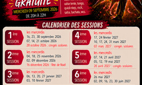 Dance Swing Club - Cours toutes danses, danses de bal niveau INTERMEDIAIRE