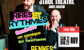 STAGE THÉÂTRE ADULTES RIRES & RYTHMES