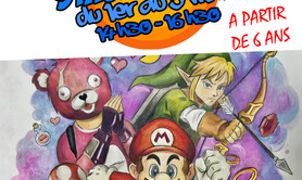 Stage dessin et aquarelle - les personnages de jeux vidéos