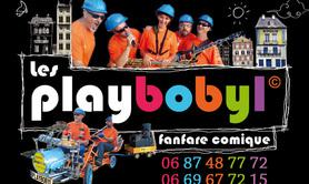 La Cie des Playbobyl - Fanfare comique jouant de la musique en Rosalie