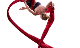 Laetitia Robert - Acrobate aérienne Tissu aérien. Trapèze. Echassière