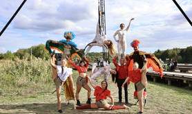  Les Arts du CIRQUE production  - Show aérien Portique et Déambulation féerique 