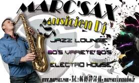 marc sax - Disc jockey saxophoniste