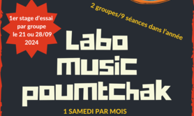 Asso La Graine Vagabonde - Labo Music Poumtchak Enfants 8 à  12 ans