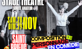 STAGE THÉÂTRE ADULTES « COMPOSER UN PERSONNAGE EN COMÉDIE »