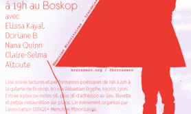 Lectures · Performances · Brrrazier Poétique #6