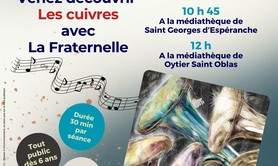 Découverte des cuivres avec La Fraternelle