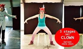 Trois stages de jeu clownesque (saison 24 25)