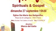 Grand Concert Gospel de la Rentrée 