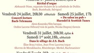Concert violon et orgue - Les Abbatiades de Montebourg