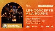 Chants Corses | 6 voix a cappella à la lumière de la bougie