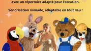 Florian & Mélodie - Mascottes & Chanteuse