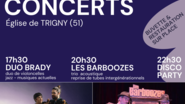 Concerts excepionnels à Trigny (51) !