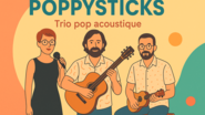 POPPYSTICKS - Trio pop acoustique