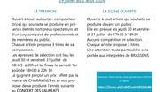 TREMPLIN CHANSON FRANCAISE et SCENE OUVERTE