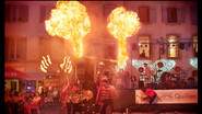 Clowns dans la sciure - Echassier, clown, cracheur feu, jongleur, etc..