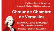 Concert VIVALDI du Chœur de Chambre de Versailles