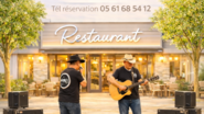 Le Duo LES MEMPHIS 2 Guitare Voix Harmonica en LIVE