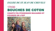 BOUCHES DE COTON POLYPHONIES BULGARES ET D'EUROPE DE L'EST