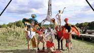 Les Arts du CIRQUE production - Show aérien Portique et Déambulation féerique